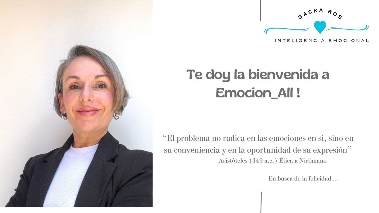 El problema no radica en las emociones en sí sino en su conveniencia y en la oportunidad de su expresión